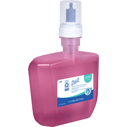 Nettoyant pour la peau avec agents hydratants Scott Pro, Mousse, 1,2 L, Parfum&eacute; Sécurité Médic