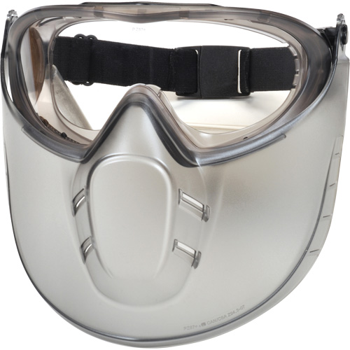 Capstone&reg; Shield Safety Goggles with Removable Faceshield, Clear Lens, Anti-Fog, Direct/Closed Vent Sécurité Médic
