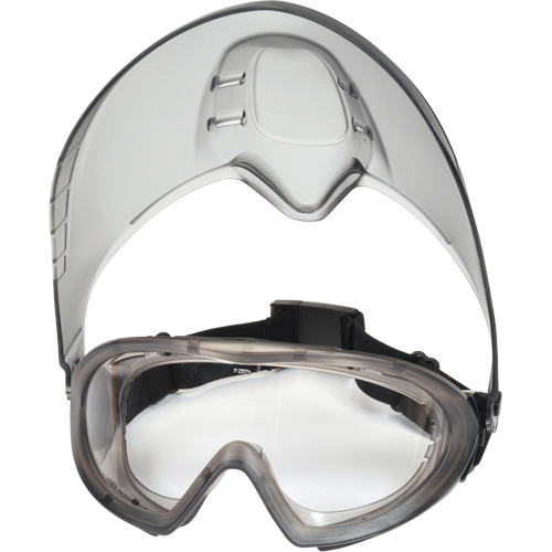 Capstone&reg; Shield Safety Goggles with Removable Faceshield, Clear Lens, Anti-Fog, Direct/Closed Vent Sécurité Médic
