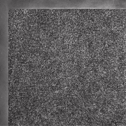 Tapis Poly-Tuft, Essuie-pieds, 4' x 6' x 5/16", Charbon Sécurité Médic