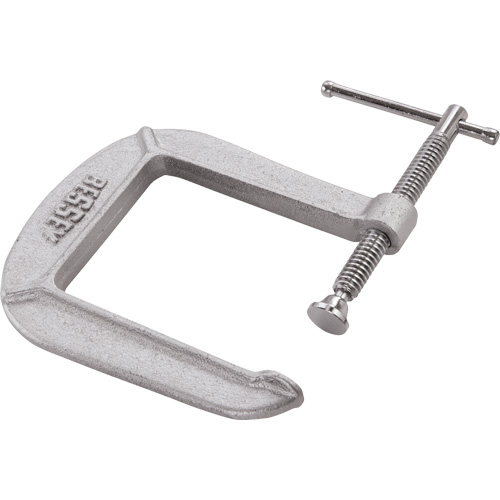 Light-Duty C-Clamp, 3" (76 mm) Capacity, 4-1/2" (114 mm) Throat Depth Sécurité Médic