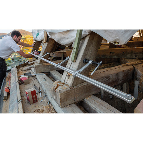 Serre-joint enti&egrave;rement en acier &agrave; double force variable Sécurité Médic