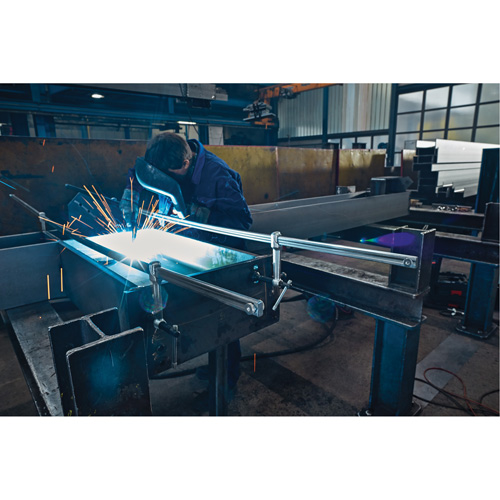 Serre-joint enti&egrave;rement en acier &agrave; double force variable Sécurité Médic