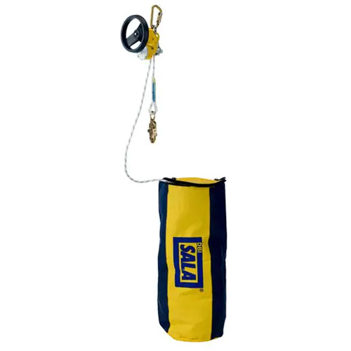 DBI-SALA&reg; Rollgliss R550 Rescue & Descent Device, 100' L, Kernmantle Lifeline Sécurité Médic