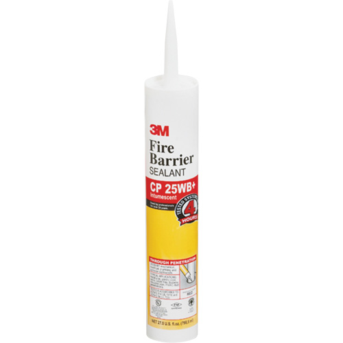 Fire Barrier Sealant CP, 85 g, Tube, Red Sécurité Médic