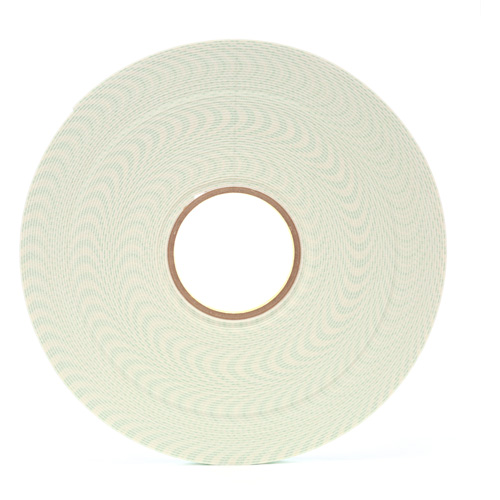Double-Coated Urethane Foam Tape, 33 m (108') L x 12.7 mm (1/2") W, 62 mils, Urethane Sécurité Médic