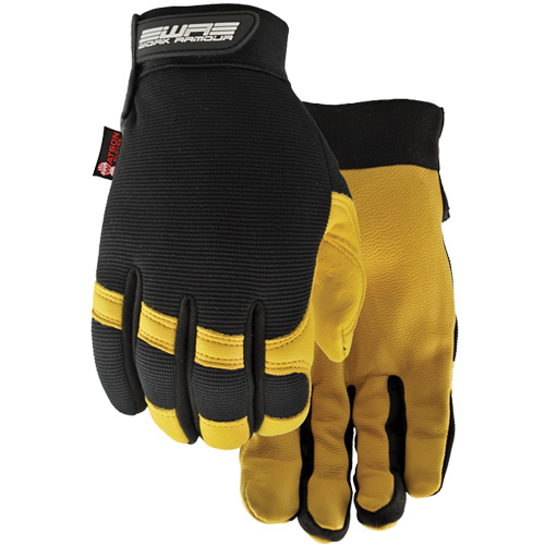 Gants hydrophobes Flextime, Paume Cuir fleur de ch&egrave;vre, Taille Grand Sécurité Médic
