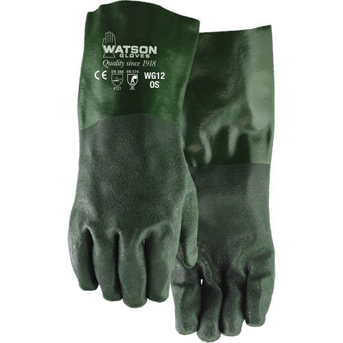 Dura Dip Gloves, 12" L, PVC, Jersey Inner Lining Sécurité Médic