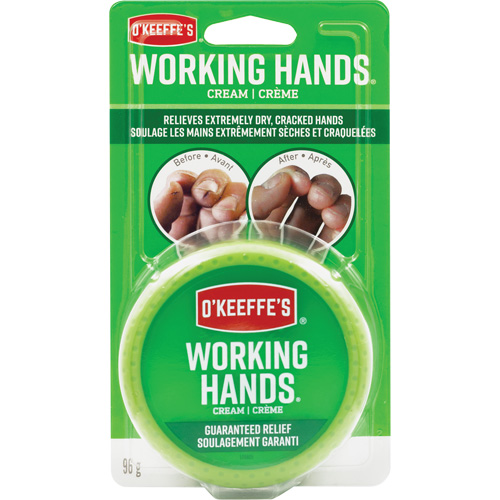 Cr&egrave;me pour les mains Working Hands, Pot, 3,4 oz Sécurité Médic