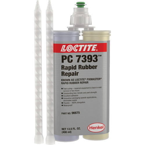 7393 Rapid Rubber Repair, 400 ml, Cartridge Sécurité Médic