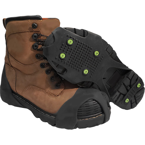 Icetred Full-Sole Traction Device, Rubber, Stud Traction, Large Sécurité Médic