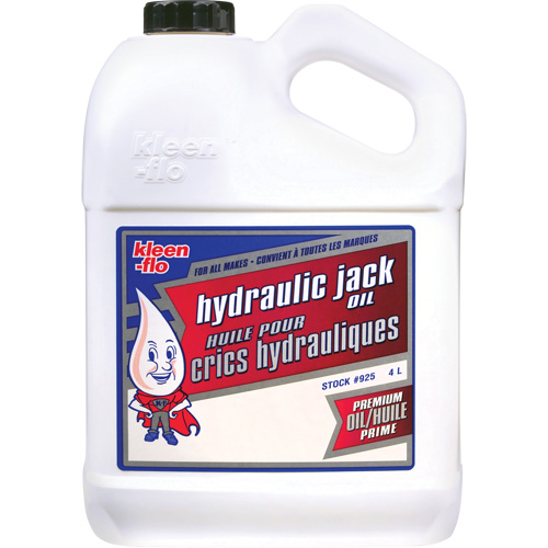 Hydraulic Jack Fluid, 4 L, Jug Sécurité Médic