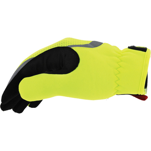 FastFit&reg; High-Visibility Work Gloves, Synthetic Palm, Size Medium/9 Sécurité Médic