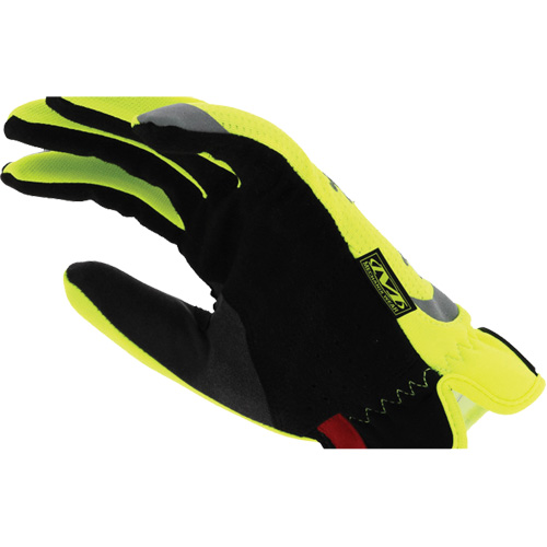 FastFit&reg; High-Visibility Work Gloves, Synthetic Palm, Size Medium/9 Sécurité Médic