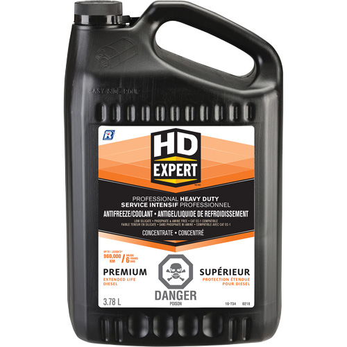 Turbo Power&reg; Diesel Extended Life Antifreeze/Coolant Concentrate, 3.78 L, Gallon Sécurité Médic