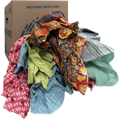 Wiper Rags, Mix Colours, 10 lbs. Sécurité Médic