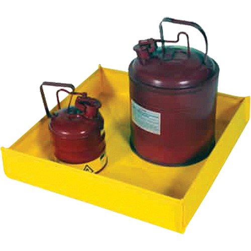 Flexible Ultra-Utility Tray, 12" lo x 12" la x 4,8" h, Cap. de d&eacute;versement 1,5 gal. US Sécurité Médic