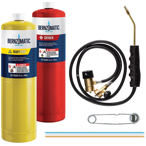 Brazing Torch Kit, Oxygen Sécurité Médic