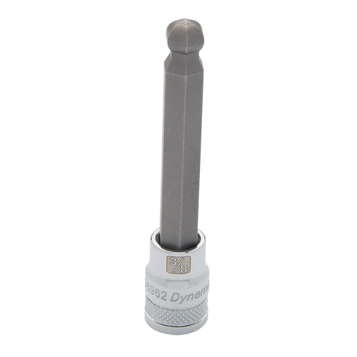 Longue douille &agrave; embout SAE, 3/8" x 3-5/8" lo, Prise 3/8" Sécurité Médic