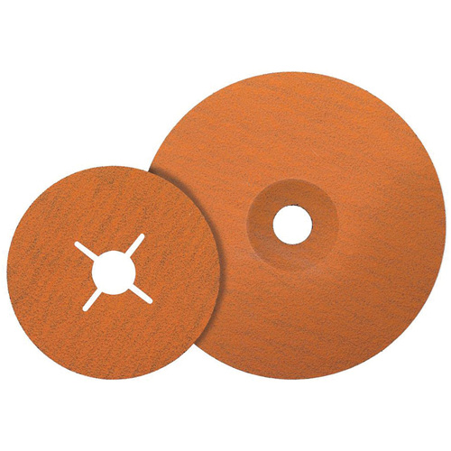 Disque de sablage Coolcut XX, Disque &agrave; sabler Coolcut XX, Oxyde d'aluminium/C&eacute;ramique, 24, 4-1/2" Dia x 7/8" Arbre Sécurité Médic