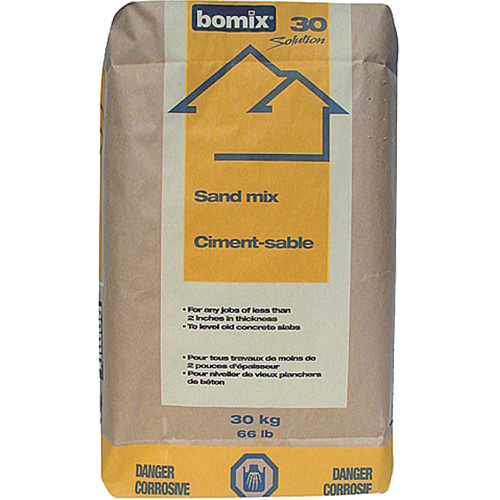 Portland Cement & Sand Mix, 66 lbs. ( 30 kg )/66 lbs. (30 kg) Sécurité Médic