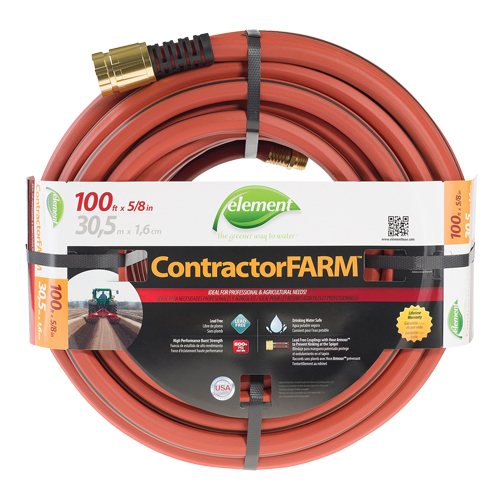 Contractor/FARM Water Hose, PVC, 5/8" dia. x 100' Sécurité Médic