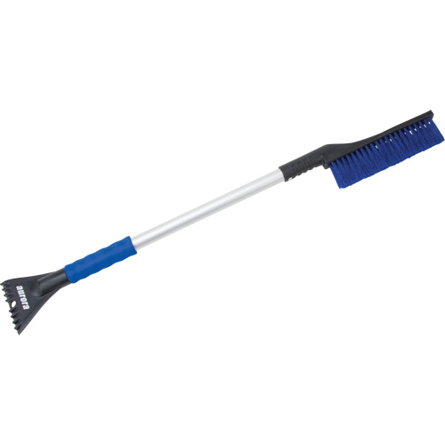Brosse &agrave; neige tr&egrave;s longue, lame Polypropyl&egrave;ne, 34" Longueur, Bleu Sécurité Médic