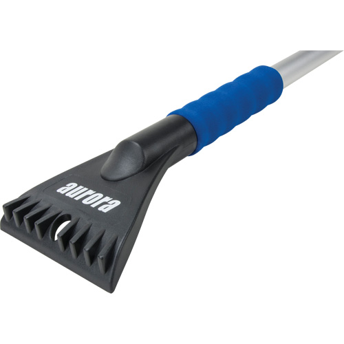 Brosse &agrave; neige tr&egrave;s longue, lame Polypropyl&egrave;ne, 34" Longueur, Bleu Sécurité Médic