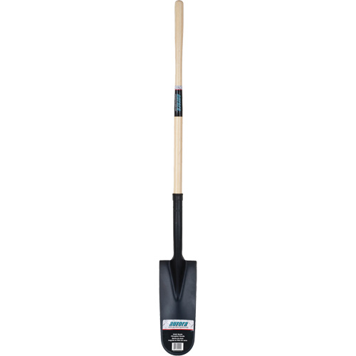 Drain Spade Shovel, Tempered Steel, 14" x 6" Blade, 46" L, Straight Handle Sécurité Médic