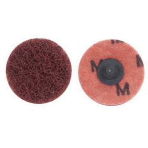PowerLock&reg; Abrasotex Buffing Disc, 4" Dia., Medium Grit, Aluminum Oxide Sécurité Médic