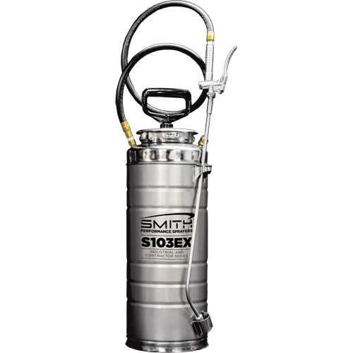 Industrial & Contractor Series Concrete Compression Sprayer, 3.5 gal. (16 L), Stainless Steel, 24" Wand Sécurité Médic
