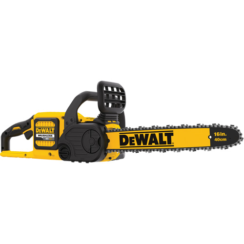 Flexvolt&reg; Cordless Chainsaw, 16", Battery Powered, 60 V Sécurité Médic