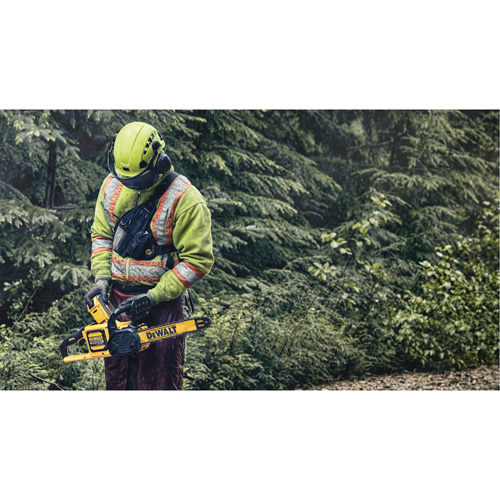 Flexvolt&reg; Cordless Chainsaw, 16", Battery Powered, 60 V Sécurité Médic