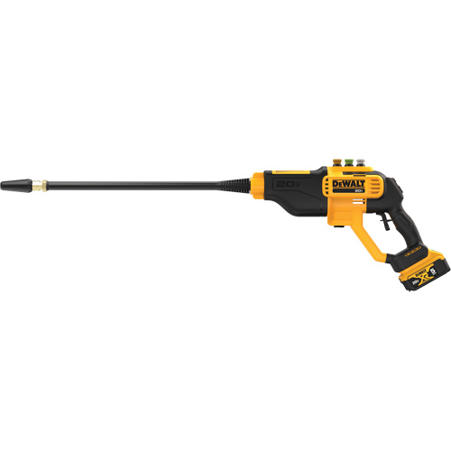 Pressure Washer Kit, Battery Powered, 550 PSI, 1 GPM Sécurité Médic