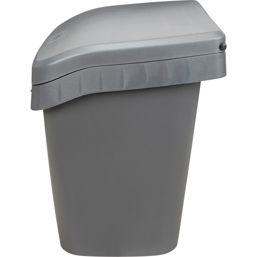 Salt & Sand Storage Bins, With Hasp, 21" x 27" x 26", 4.24 cu. ft., Grey Sécurité Médic