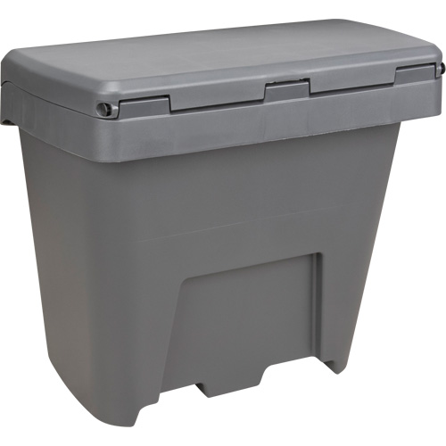 Salt & Sand Storage Bins, With Hasp, 21" x 27" x 26", 4.24 cu. ft., Grey Sécurité Médic