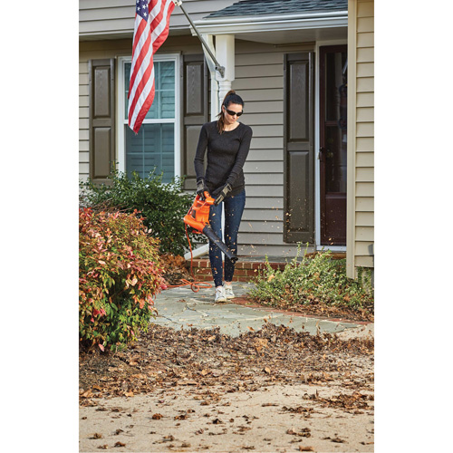 3-in-1 VacPack Leaf Blower/Vacuum/Mulcher, 250 MPH Output, Electric Sécurité Médic