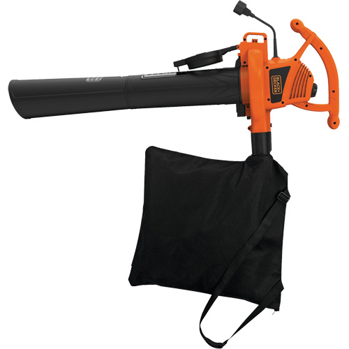 Leaf Blower/Vacuum/Mulcher, 210 MPH Output, Electric Sécurité Médic