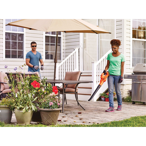 Max* Cordless Sweeper Kit, 20 V, 130 MPH Output, Battery Powered Sécurité Médic