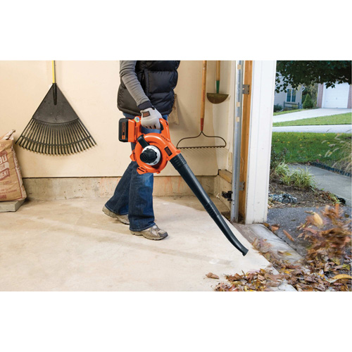 Max* Cordless Sweeper/Vacuum Kit, 40 V, 120 MPH Output, Battery Powered Sécurité Médic