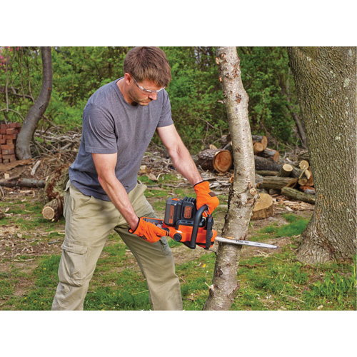 Max* Cordless Chainsaw Kit, 12", Battery Powered, 40 V Sécurité Médic