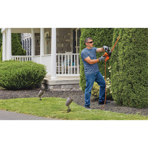 SawBlade Hedge Trimmer, 20", Electric Sécurité Médic