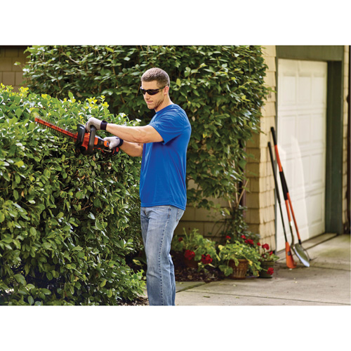 Max* PowerCut Cordless Hedge Trimmer Kit, 22", 20 V, Battery Powered Sécurité Médic
