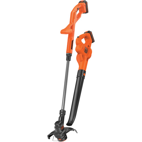 Ensemble combin&eacute; coupe-bordure/taille-bordure et balayeuse pour surfaces rigides Max*, 10", &agrave; pile, 20 V Sécurité Médic
