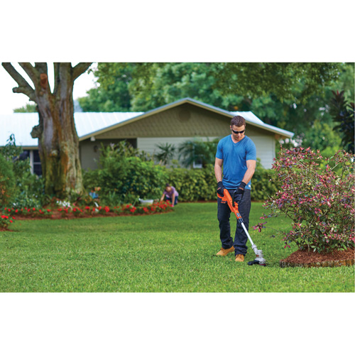 Max* Cordless String Trimmer/Edger Kit, 12", Battery Powered, 20 V Sécurité Médic