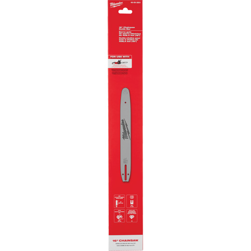 16" Chainsaw Guide Bar Sécurité Médic