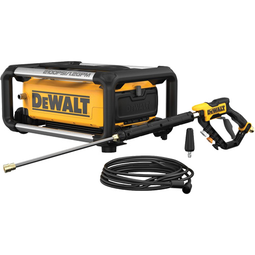 13 Amp Jobsite Cold Water Pressure Washer, Electric, 2100 PSI, 1.2 GPM Sécurité Médic