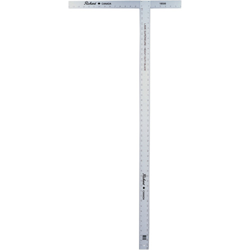 Heavy-Duty Drywall T-Square Sécurité Médic