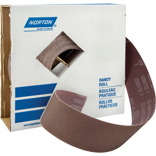 Shop Rolls - Metalite K225 Shop Rolls, Aluminum Oxide, 2" W x 150' L, 400 Grit Sécurité Médic