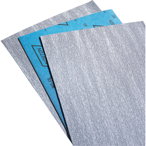 Sandpaper, Paper Sheets - No-Fil Durite A475, 9" x 11", P80-B Grit, Silicon Carbide Sécurité Médic